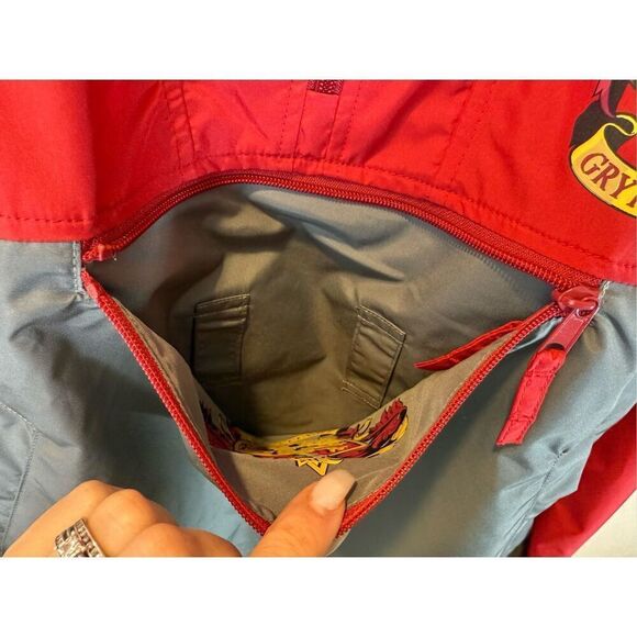 NWOT Universal Studios Wizarding World of Harry Potter Gryffindor Windbreaker S - Picture 3 of 10